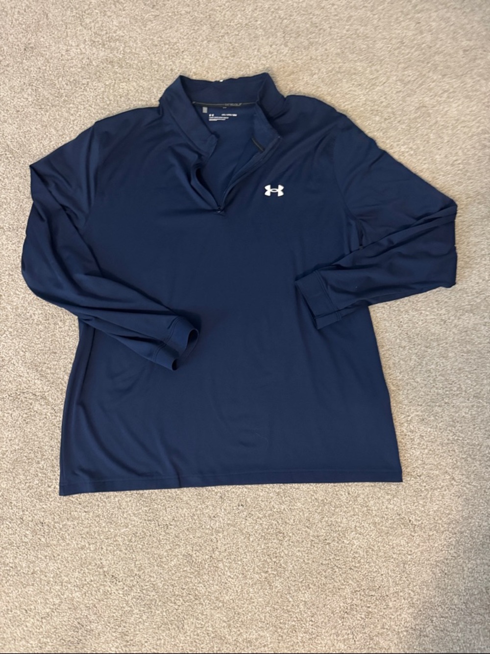 Under Armour Navy Golf Pullover
